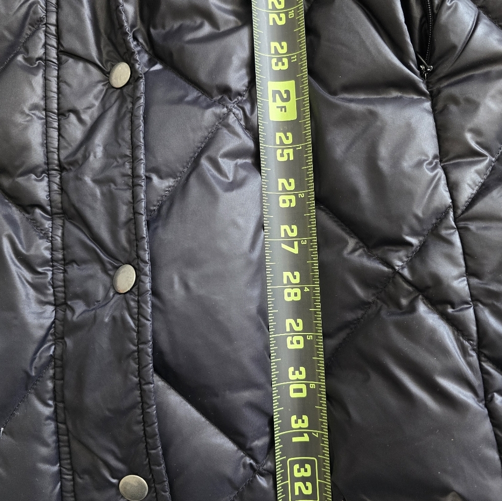 A Pea in the Pod Maternity Blsck Puffer Cost Size Small - Picture 5 of 6